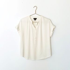 J. Crew Point Sur Drapey Popover Shirt, Size S
